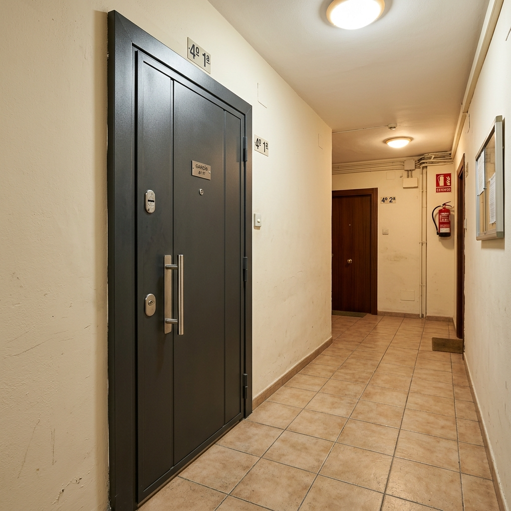 Puertas blindadas en La Verneda Barcelona
